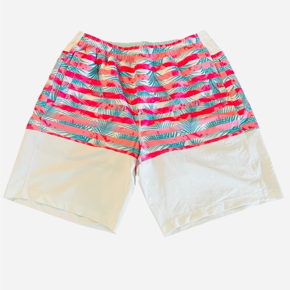 BIRDDOGS Tropical Print Men's Swim Trunks Size XL